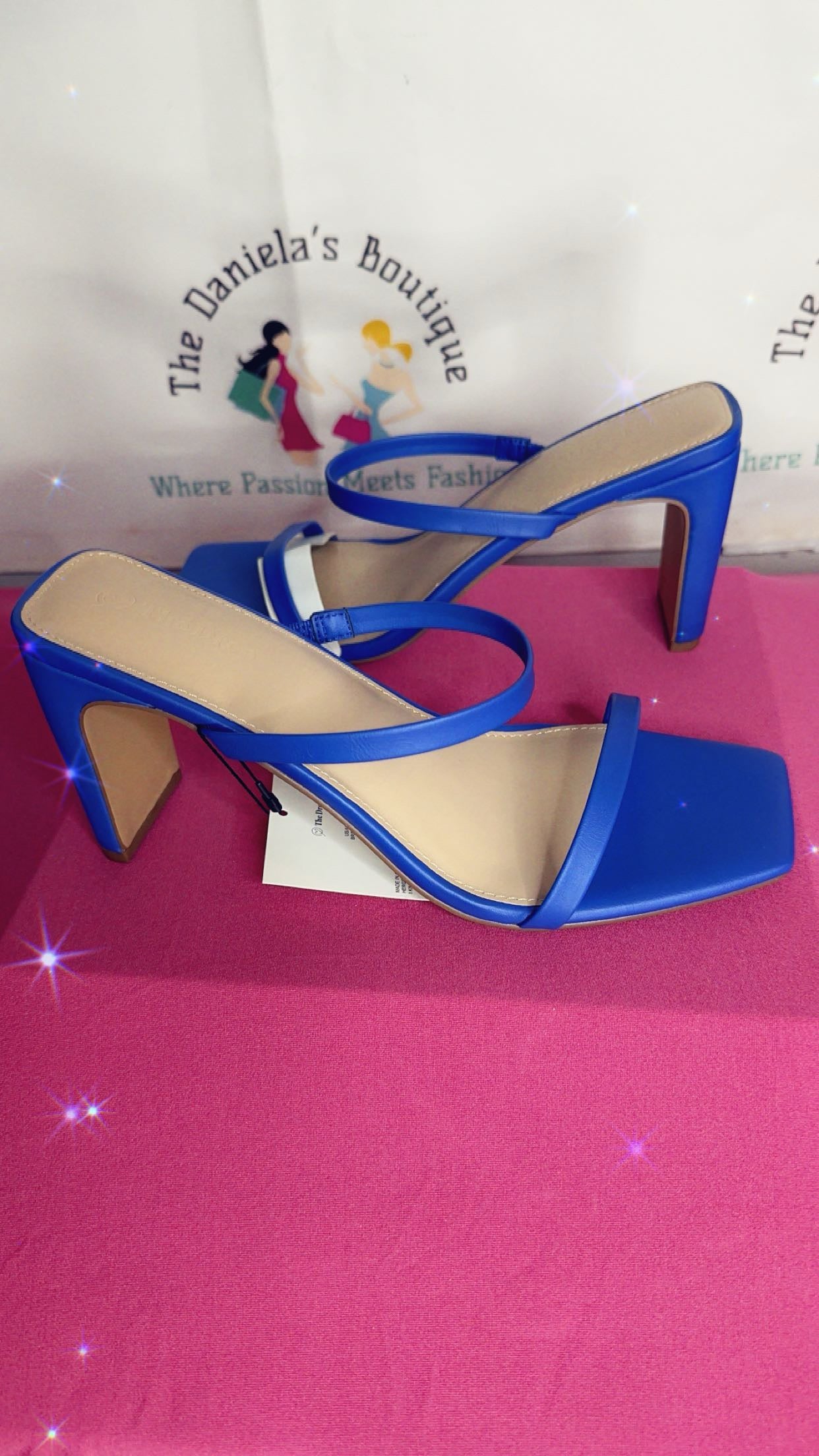 Blue Strap Sandals