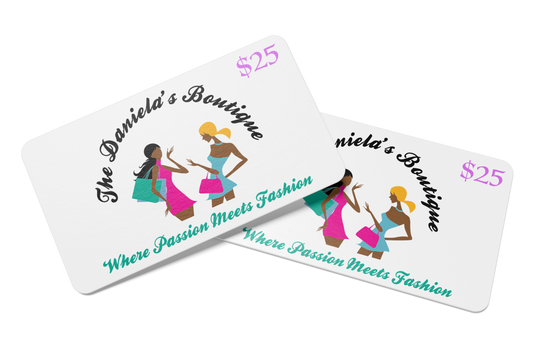 The Daniela's Boutique Gift Card