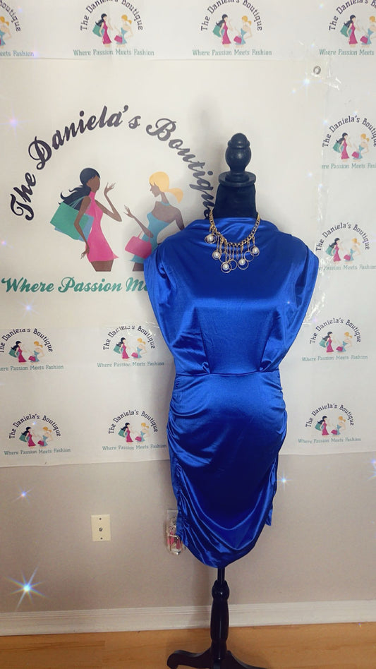 Royal Blue Sleeveless Dress