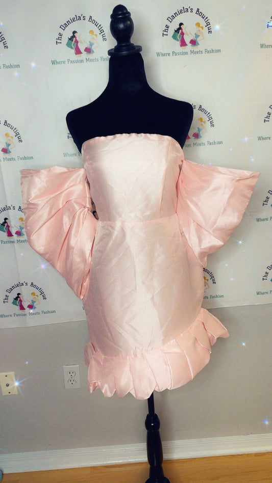 Strapless dress